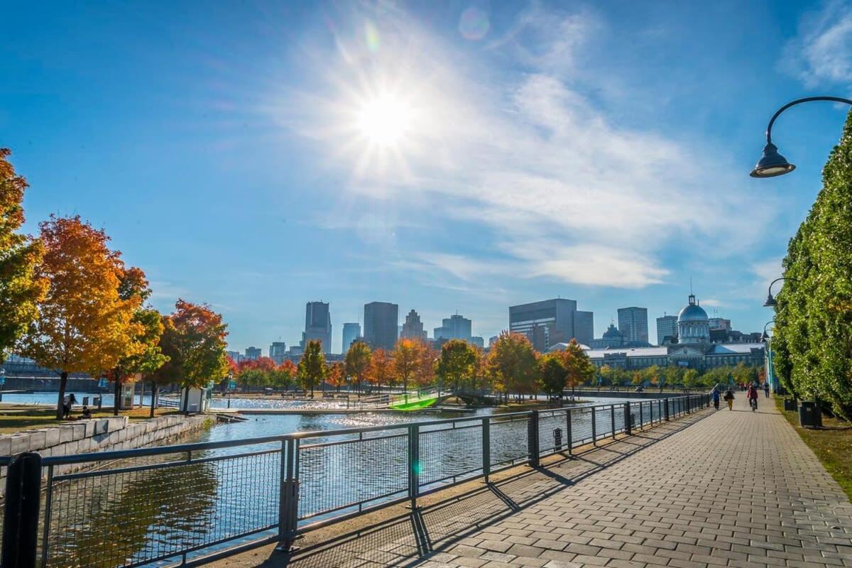 M11 Stylish & Modern 3Br Downtown Mtl Apartman Montréal Kültér fotó